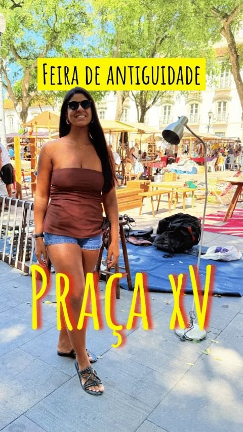 Feira de antiguidades da Praça XV